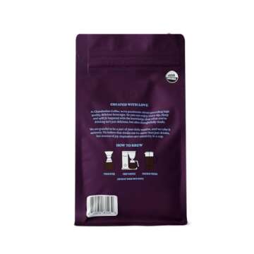 Chamberlain Coffee Fancy Mouse Espresso Blend - Extra Bold, Dark Roast, Organic Coffee, Whole Bean, 12oz