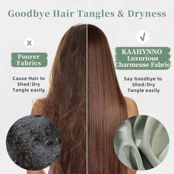 Adjustable Silk Satin Bonnet for Sleeping Hair Care