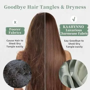 Adjustable Silk Satin Bonnet for Sleeping Hair Care