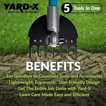 Yard-X Multi-Use Garden Tool (5 Tools in One)