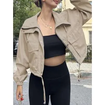 Stylish Tankaneo Women's Cropped Jacket - Perfect for Every Occasion