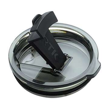 RTIC Double Wall Vacuum Insulated Tumbler, 30 oz, Stainless Steel