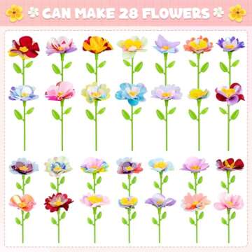 Toyly DIY Flower Bouquets for Creative Young Artists