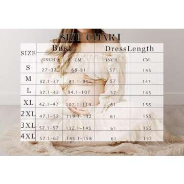 Tulle Puffy Ruffle Maternity Dresses for Women Pregnant Mommy to Be Photo Gown 2 Piece Pregnancy Dresses Champagne