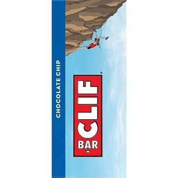 CLIF BAR Chocolate Chip Energy Bars - 10g Protein & Organic Oats