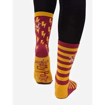Out of Print Harry Potter Literary and Book-Themed Unisex Socks