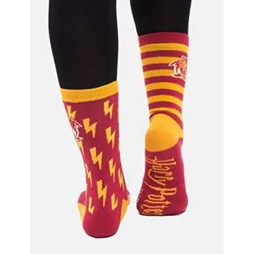 Out of Print Harry Potter Literary and Book-Themed Unisex Socks