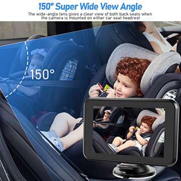 4.3" HD Night Vision Baby Car Monitor - Itomoro