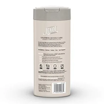 Lexol Leather Care Quick Wipes for Easy Cleaning & Conditioning