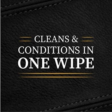 Lexol Leather Care Quick Wipes for Easy Cleaning & Conditioning