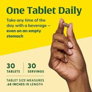 MegaFood Blood Builder - Iron Supplement Clinically Shown to Increase Iron Levels Without Side Effects - Iron Supplement for Women with Vitamin C, Vitamin B12 and Folic Acid - Vegan - 30 Tabs