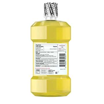 Listerine Original Oral Care Antiseptic Mouthwash with Germ-Killing Formula to Fight Bad Breath, Pla...