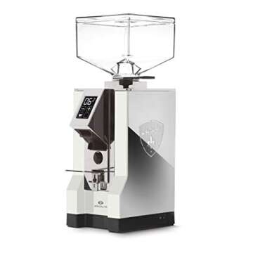 Eureka Mignon Specialita Espresso Grinder | Silent Technology | Stepless 55mm Burrs | Touchscreen | White