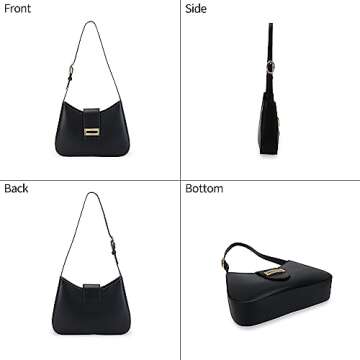 MAXWISE Women Shoulder Bag Purse Handbag Crossbody Clutch Purses For Women