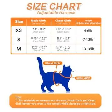 Halypet Cat Harness and Leash Set for Secure Outdoor Adventures