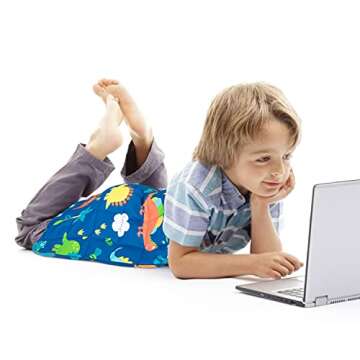 Sivio Weighted Lap Pad 2lbs - Blue Dinosaur Sensory Blanket