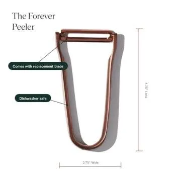 Material Forever Peeler Stainless Steel Kitchen Tool