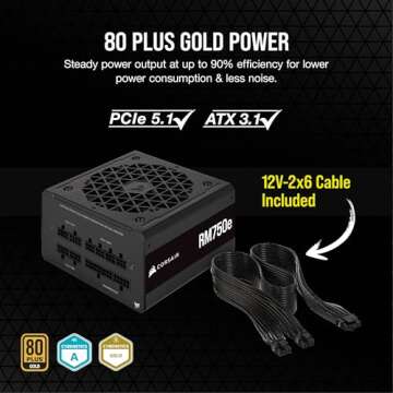 Corsair RM750e Fully Modular Low-Noise Power Supply
