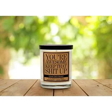 You're Awesome Candles - Perfect Friendship Gift Idea!