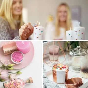 Tinideya 1500 Pcs Mini Natural Dried Flowers for Resin Crafts Little Star Colorful Dried Flowers Heads Real Natural Tiny Dried Pressed Flowers Bulk for Jewelry Earrings Epoxy Molds Candles Soap Making