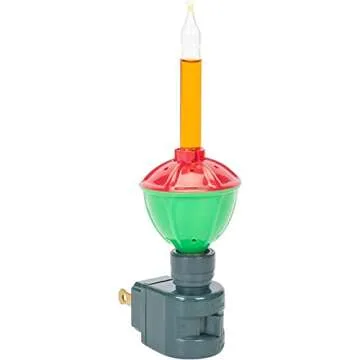 Roman C7 Classic Swivel Plug Christmas Bubble Night Light