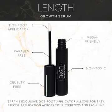 LENGTH Growth Serum – Enhance Lashes & Brows Naturally