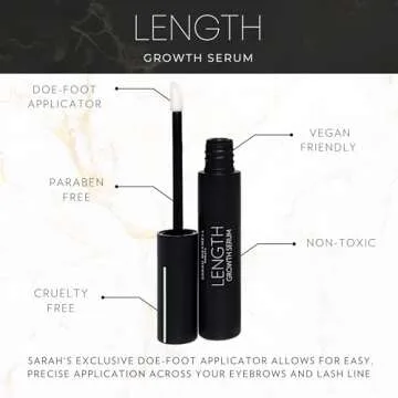 LENGTH Growth Serum – Enhance Lashes & Brows Naturally