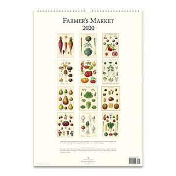 2020 Farmer's Market Wall Calendar
