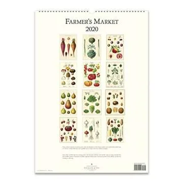 2020 Farmer's Market Wall Calendar