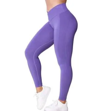 YEOREO V Waist Gym Leggings for Women - Butt Lifting Comfort