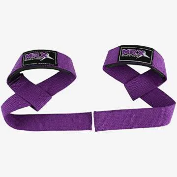 MRX Weight Lifting Bar Strap for Gym Workouts and Training