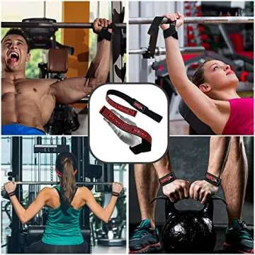 MRX Weight Lifting Bar Strap for Gym Workouts and Training