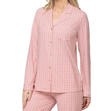 Shop PajamaGram Pink Button Front Pajamas for Women