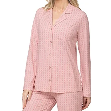 Shop PajamaGram Pink Button Front Pajamas for Women