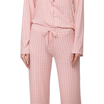 Shop PajamaGram Pink Button Front Pajamas for Women
