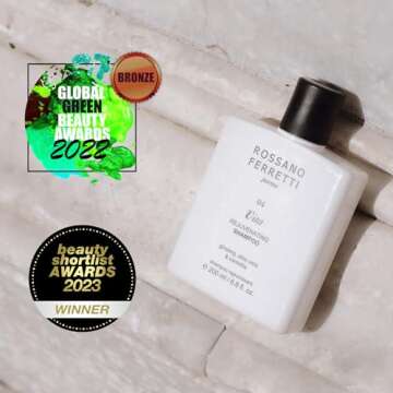 Rossano Ferretti Vita Rejuvenating Shampoo Strengthens Thin, Fragile, Aging Hair. Helps Reduce Hair Loss, Thinning | Sulfate Free, Luxury | 6.8 Fl Oz