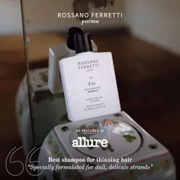 Rossano Ferretti Vita Rejuvenating Shampoo Strengthens Thin, Fragile, Aging Hair. Helps Reduce Hair Loss, Thinning | Sulfate Free, Luxury | 6.8 Fl Oz