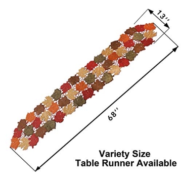 OWENIE Fall Table Runner for Thanksgiving Decor