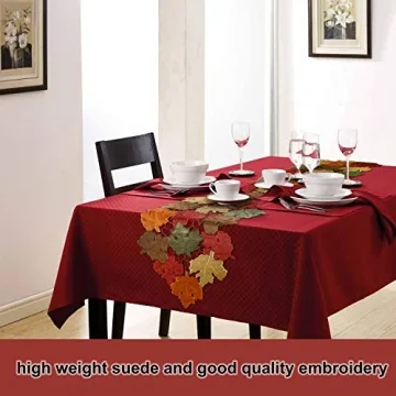 OWENIE Fall Table Runner for Thanksgiving Decor