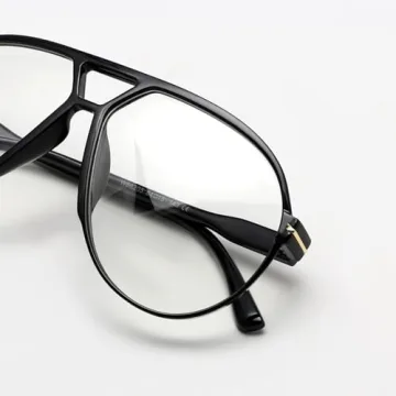 GUVIVI Retro Aviator Sunglasses - Stylish Oversized Frames