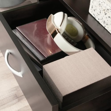 Sauder TV Stand with Drawers for TVs up to 46"