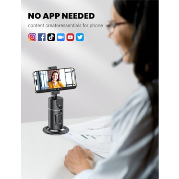 ANXRE Auto Face Tracking Tripod for Seamless Video Shooting