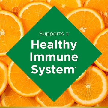 Nature's Bounty Vitamin C Capsules for Immune Support