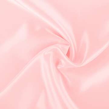 ShopBedding Pink Satin Pillowcase with Zipper, for Hair and Skin Care, Feels Soft and Cool Like a Silk Pillowcase, Satin Pillow Cases 2 Pack, Slik Pillow Cover, Standard Size - Set of 2 - Blissford