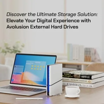 4TB Avolusion PRO-H1 USB 3.2 External Hard Drive