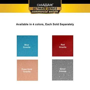 CasaWare Non-Stick Blue Granite Baking Pan 13x9