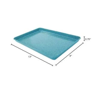CasaWare Non-Stick Blue Granite Baking Pan 13x9
