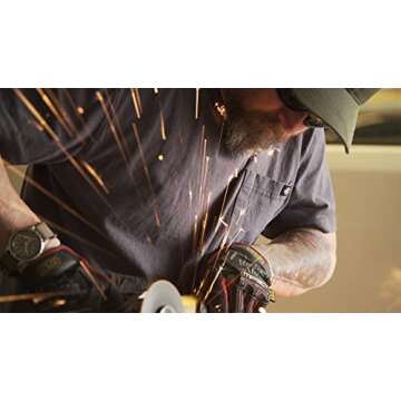 Dickies mens Heavyweight Crew Neck Short Sleeve Tee Henley Shirt, Desert Sand, Large US