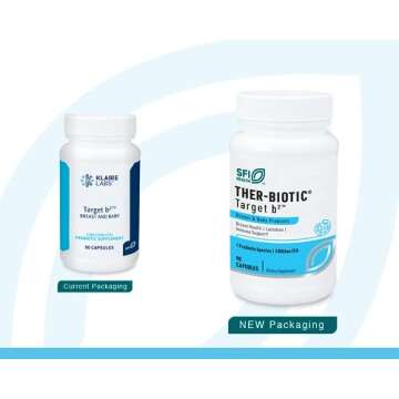 Klaire Labs Target B2 Breastfeeding Probiotic - Support Nursing & Infant Immune Health with Lactobac...