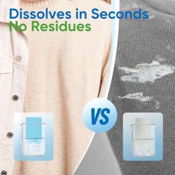 Diesetsr Laundry Detergent Sheets 150 Counts Travel Laundry Sheet CO-friendly, 300 Small Loads Plastic-Free Clothes Washing Soap-Fresh Linen